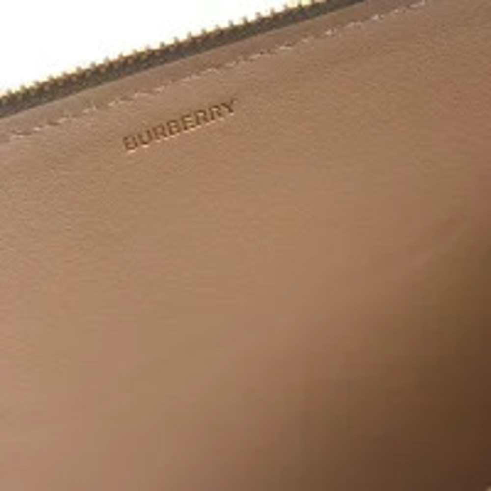 Burberry TB Monogram Clutch Bag Beige - Picture 9 of 10